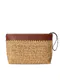 Clutch em ráfia Bege/Castanha - Ralph Lauren | Clutch em ráfia Bege/Castanha | Misscath