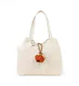 Mala de Ombro Courmayeur Creme - Valentino | Mala de Ombro Courmayeur Creme | Misscath