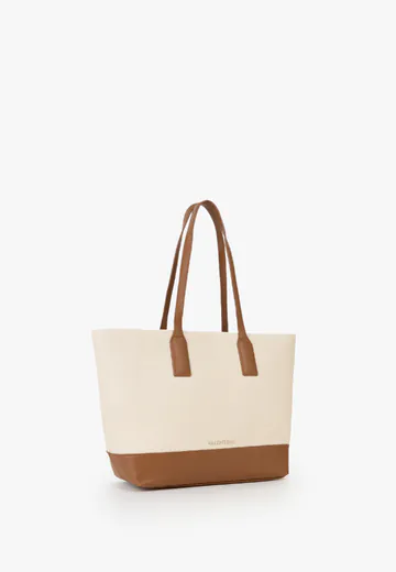 Mala de Ombro Atena Natural/Castanha