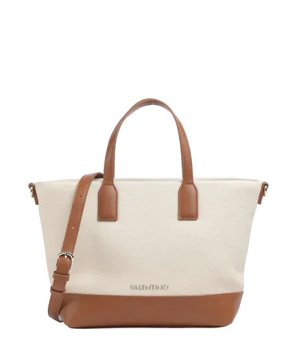 Mala de Mão Atena Natural/Castanha