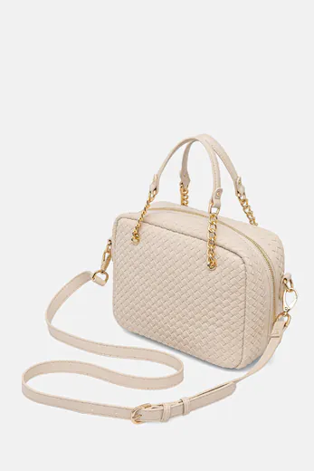 Mala de Mão/Tiracolo Gea Creme