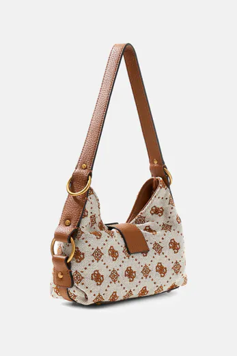 Mala de Ombro Camden Pequena Castanha Padrão