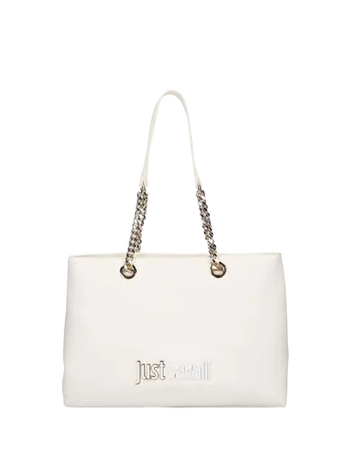 Mala de Ombro/Shopper Just Cavalli Branca