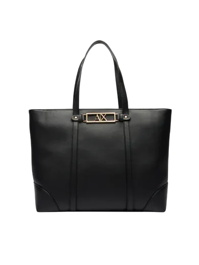 Mala Shopper Grande Armani Exchange Preta