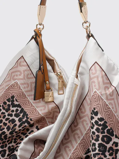 Mala Shopper Média Padrão Leopardo