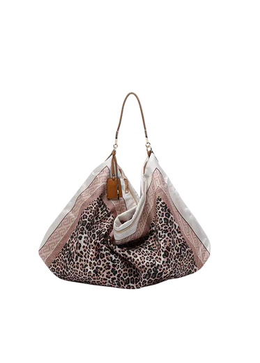 Mala Shopper Média Padrão Leopardo