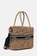 Mala de Ombro/Shopper de palha Natural/Preta - Valentino | Mala de Ombro/Shopper de palha Natural/Preta | Misscath