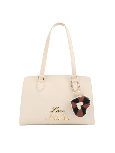Mala de Ombro/Shopper Média Bege