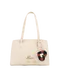 Mala de Ombro/Shopper Média Bege Mala de Ombro/Shopper Média Bege