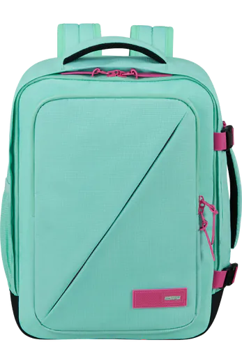 Mochila de Cabine S/M 15.6 Verde Menta/Fúcsia Elétrico