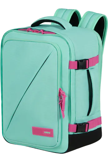 Mochila de Cabine S/M 15.6 Verde Menta/Fúcsia Elétrico