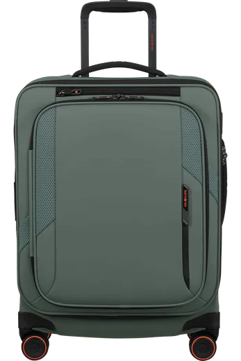 Mala de Cabine 55cm Expansível 4 Rodas Verde Sálvia