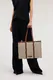 Trussardi | Mala Shopper Grande Elba Bege/Castanha | MISSCATH