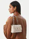 Guess | Mala de Ombro/Tiracolo Giully II Mini Bege | MISSCATH
