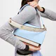 Tous | Mala de Tiracolo Média Audree Saffiano Azul Céu | Misscath