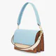 Tous | Mala de Tiracolo Média Audree Saffiano Azul Céu | Misscath