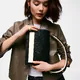 Tous | Mala de Tiracolo Média Audree Saffiano Preta | Misscath