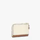 Misscath | Porta-moedas Grande Audree Saffiano Castanho e Bege | Tous