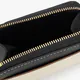 Misscath | Porta-moedas Grande Audree Saffiano Preto e Bege | Tous