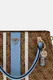 Guess | Mala de Mão Noelle II Logo Castanha/Azul | MISSCATH