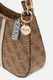 Guess | Mala de Ombro Noelle Saffiano Logo Castanha/Azul | MISSCATH