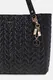 Guess | Mala de Ombro Tote Stacey Preta | MISSCATH