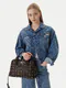 Guess | Mala de Mão Emelie Logo Castanho-escuro | MISSCATH