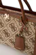 Guess | Mala de Mão Audrey Logo Castanha | MISSCATH