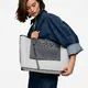 Tous | Mala Tote Grande Kaos Mini Cinzenta | MISSCATH