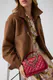 Guess | Mala de Mão Giully Vermelho-escuro | MISSCATH