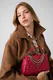 Guess | Mala de Mão Giully Vermelho-escuro | MISSCATH