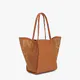 Tous | Mala de Mão/Ombro Média Tulip Cutout Camel | MISSCATH