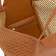 Tous | Mala de Mão/Ombro Média Tulip Cutout Camel | MISSCATH