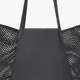 Tous | Mala de Mão/Ombro Média Tulip Cutout Preta | MISSCATH