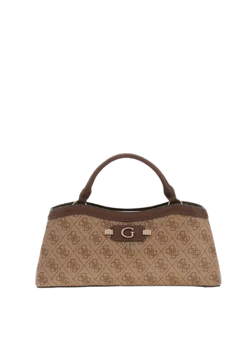 Mala de Mão/Tiracolo Lindsey Logo Castanha