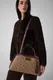 Guess | Mala de Mão Lindsey Logo Castanha | MISSCATH