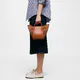 Tous | Mala de Mão Pequena Tulip Cutout Camel | MISSCATH