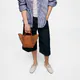 Tous | Mala de Mão Pequena Tulip Cutout Camel | MISSCATH