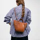 Tous | Mala de Mão Pequena Tulip Cutout Camel | MISSCATH