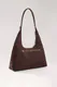 Guess | Mala de Ombro Shopper Hobo Ella Castanho-escuro | MISSCATH
