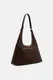 Guess | Mala de Ombro Shopper Hobo Ella Castanho-escuro | MISSCATH