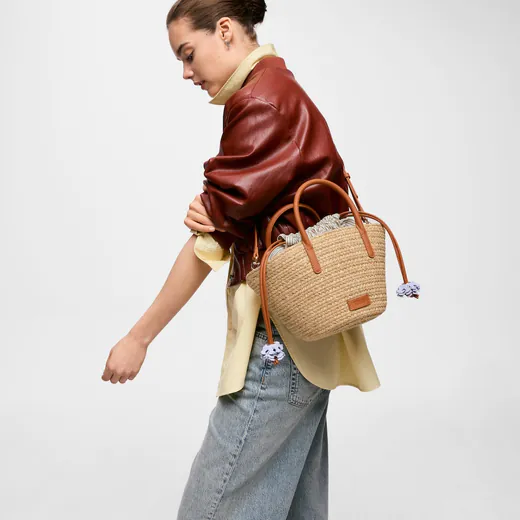Mala Tote Pequena Summer Natural