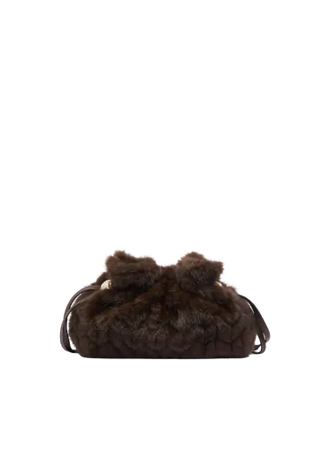 Mala de Ombro/Mão Pequena Riccy Castanha