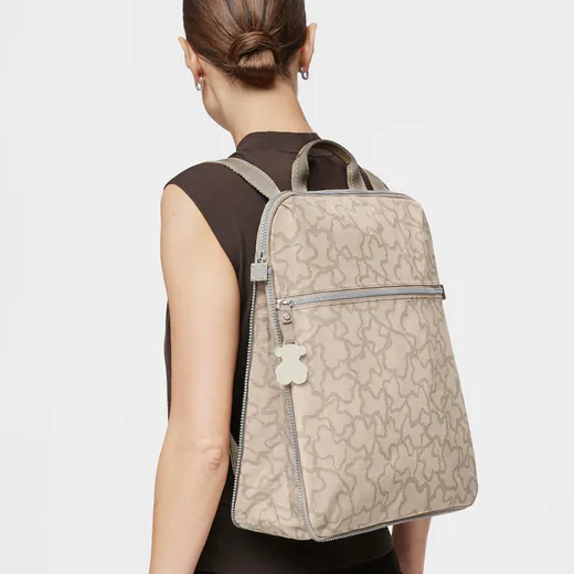 Mochila de Senhora Kaos Bege