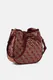 Guess | Mala de Tiracolo Pequena Bucket com Logo Samantha Bordô | MISSCATH