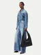 Guess | Mala de Ombro Sunset Hobo Grande Preta | MISSCATH
