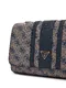 Guess | Mala de Ombro/Tiracolo Noelle Saffiano Bege/Azul-marinho | MISSCATH
