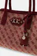 Guess | Mala de Mão com Logo Samantha Bordô | MISSCATH