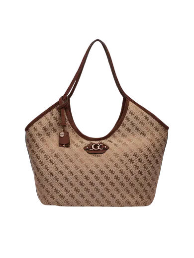 Mala de Ombro Tote com Logo Samantha Castanha