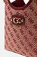 Guess | Mala de Ombro/Tiracolo com Logo Samantha Bordô | MISSCATH